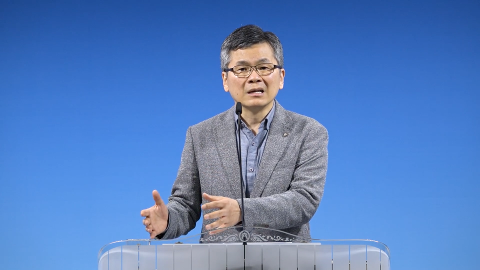 이찬수 목사는 기독교성윤리연구소가 '영적 코로나바이러스'에 감염된 아이들을 구하는 일을 감당할 것이라고 했다. 분당우리교회 동영상 갈무리