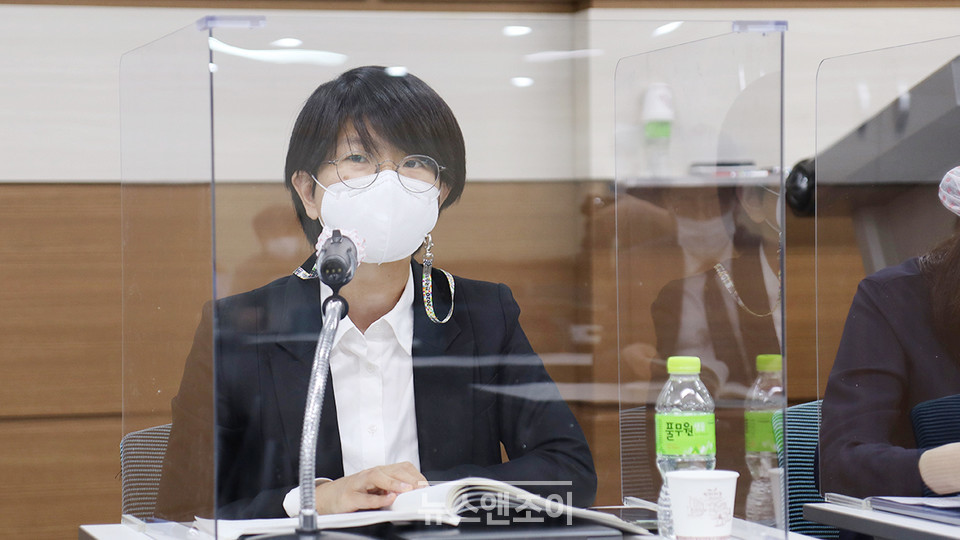 조혜인 변호사는 차별 피해 구제 실효성을 위해 차별 시정 기구의 권한을 강화해야 한다고 말했다. 뉴스앤조이 여운송