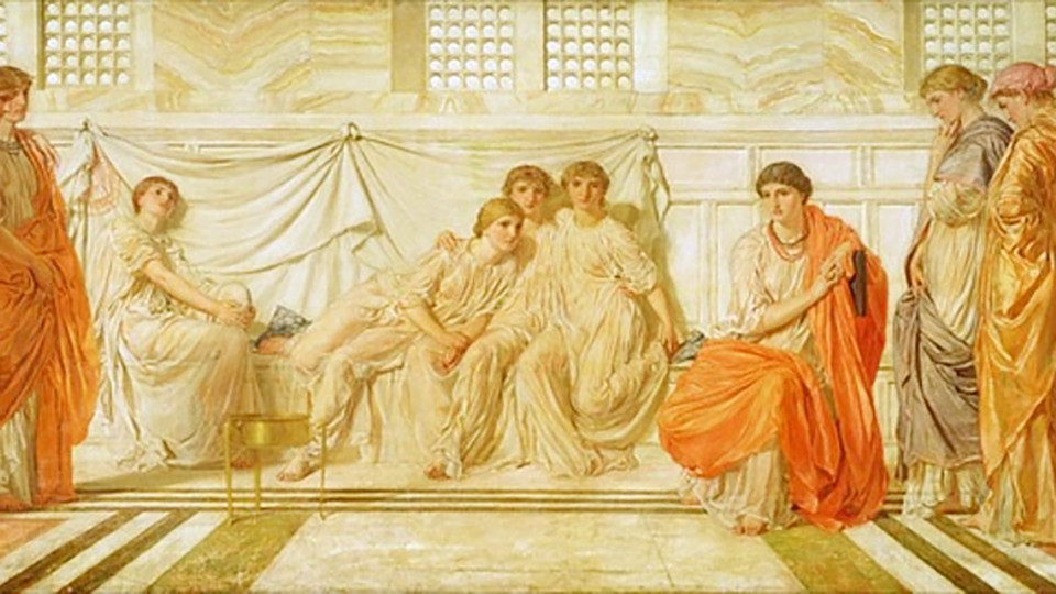 앨버트 조셉 무어가 그린 '술람미'(