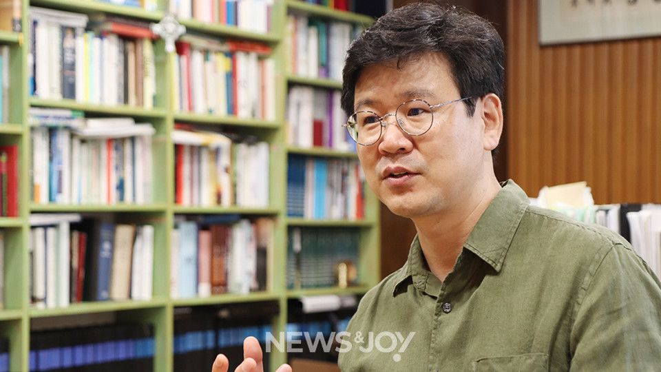 최주훈 목사는 그리스도인들이 자기가 속한 교회 예배 순서에 담긴 의미를 설명할 수 있어야 한다고 강조했다. 뉴스앤조이 김은석