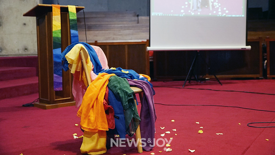 세계교회협의회(WCC) 한국 동행 모임의 다섯 번째 예배가 10월 27일 저녁 서울 중구 장충동 경동교회(채수일 목사)에서 열렸다. 뉴스앤조이 나수진