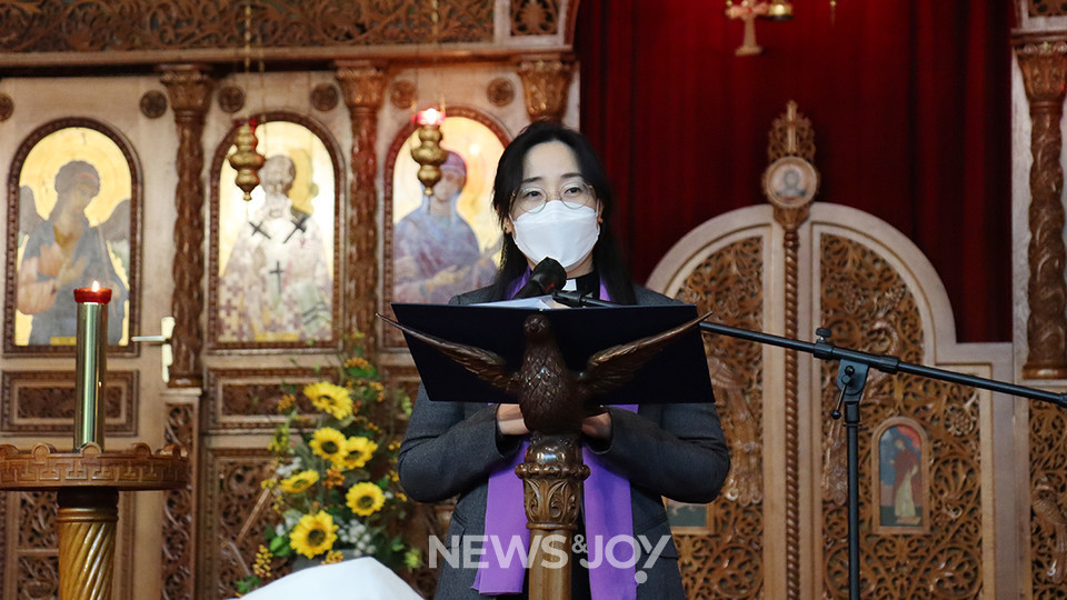 움트다 최규희 목사. 뉴스앤조이 나수진