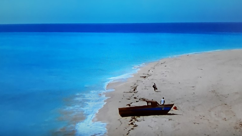 영화 '쇼생크 탈출'(1994)의 마지막 씬. '쇼생크 탈출' 스틸컷