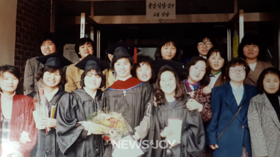 유명희 사제는 학부 시절부터 성공회 내 여성 리더십에 대해 고민했다. 사진 제공 유명희