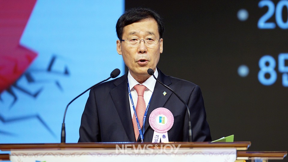 예장합동 권순웅 총회장. 뉴스앤조이 최승현