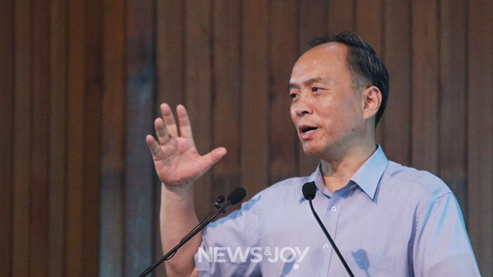 김영봉 목사. 뉴스앤조이 자료 사진