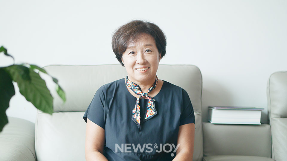 이우교회 김혜원 집사. 뉴스앤조이 구권효