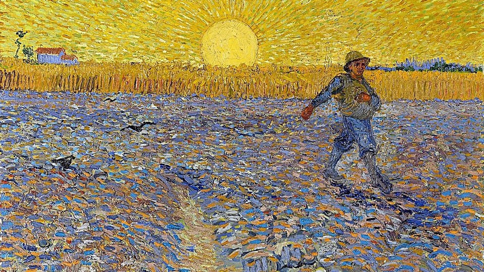 빈센트 반 고흐, 'The Sower'. 사진 출처 wikipedia.org