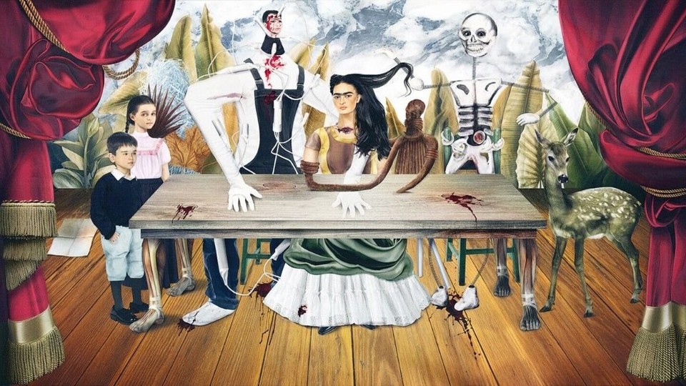 프리다 칼로, '상처 입은 식탁'. 사진 출처 wikipedia.org