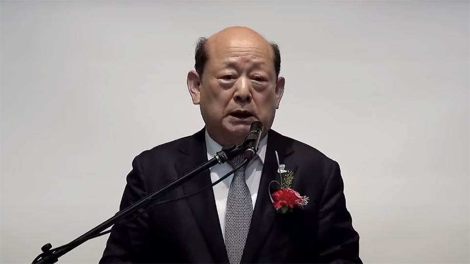 축사하는 교회협 김종생 총무(사진 위)와 국가인권위원회 송두환 위원장. 교회협 인권센터 유튜브 갈무리