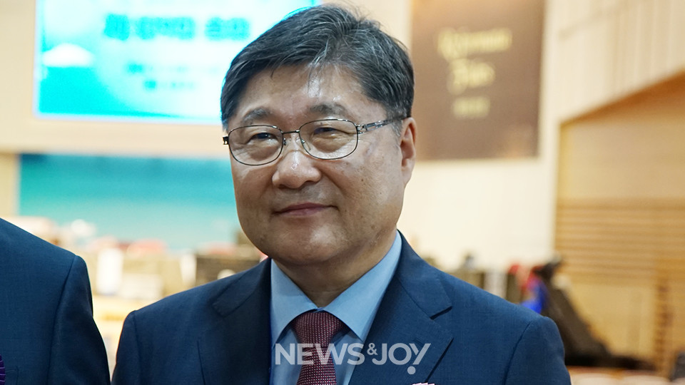 대한예수교장로회 합동 부총회장에 당선된 장봉생 목사. 뉴스앤조이 나수진