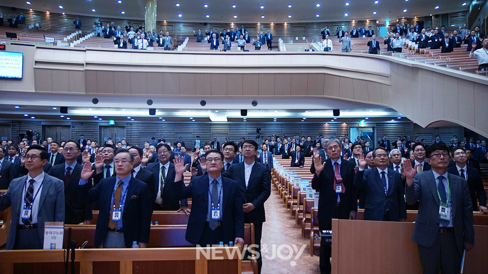 예장합동의 반동성애 기조는 이번 총회에서도 견고했다. 뉴스앤조이 나수진