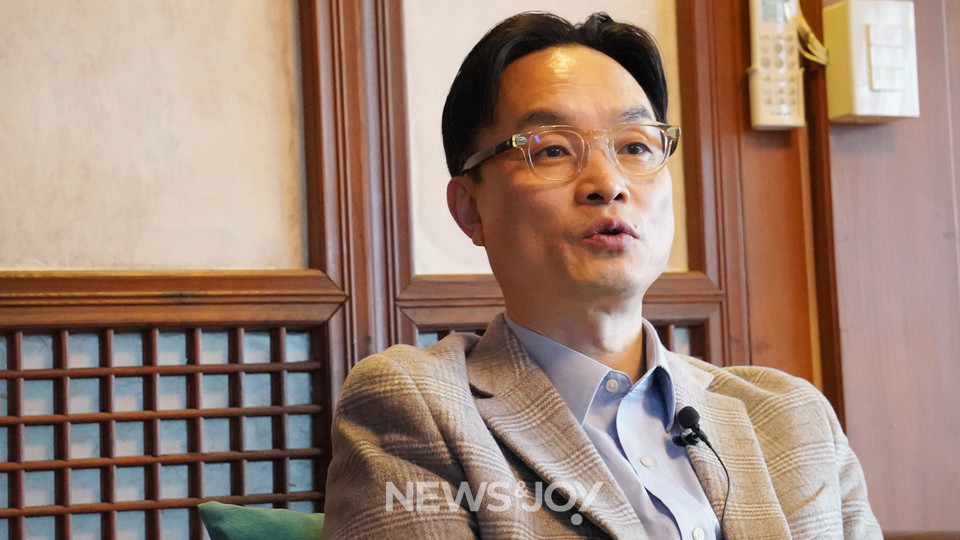 김학철 교수는 향후 기독교 교양을 학문으로 구축해 내는 것이 자신의 신학적 사명이라고 밝혔다. 뉴스앤조이 엄태빈