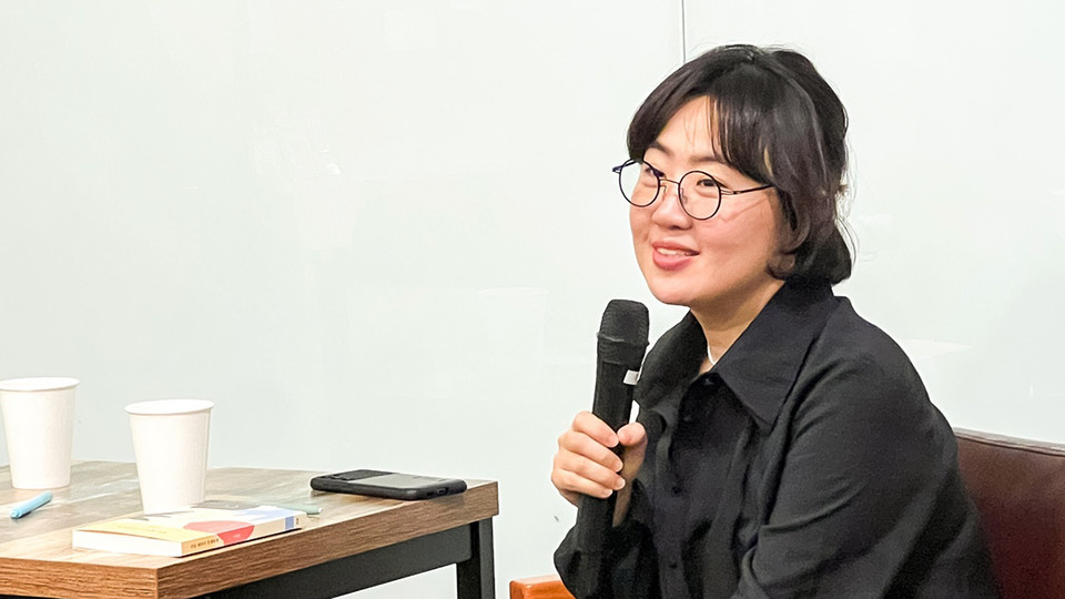 저자의 이야기는 비슷한 경험을 겪고 있는 참가자들에게 위로와 교훈, 희망이 되어 줬다. 사진 제공 오인표