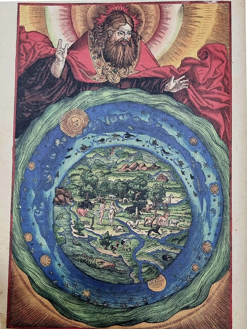 루터성경에 실린 천지창조, 루카스 크라나흐와 익명의 제작자. 사진 제공 최주훈