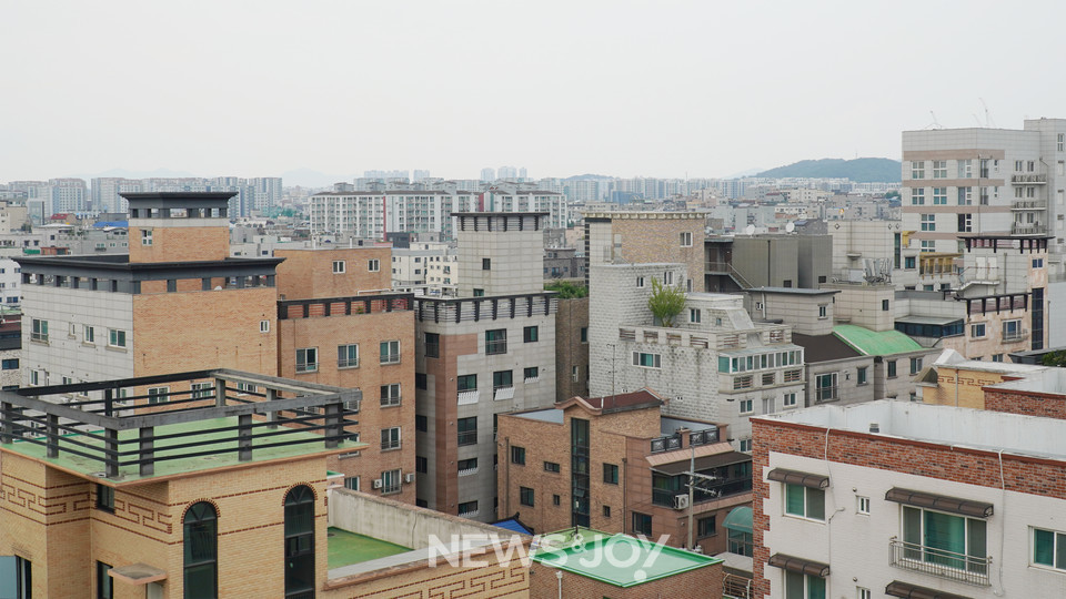 수원시 권선구 빌라 밀집 지역. '수원 일가족 전세 사기 사건'으로 수원 지역 전체에서 500여 명의 피해자가 발생했다. 뉴스앤조이 안디도