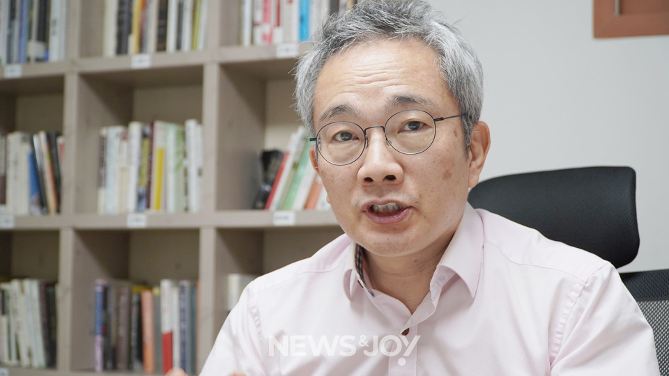 문지웅 목사는 이주민·다문화 500만 시대를 앞두고 한국교회에 선교적 전환이 필요하다고 했다. 뉴스앤조이 엄태빈