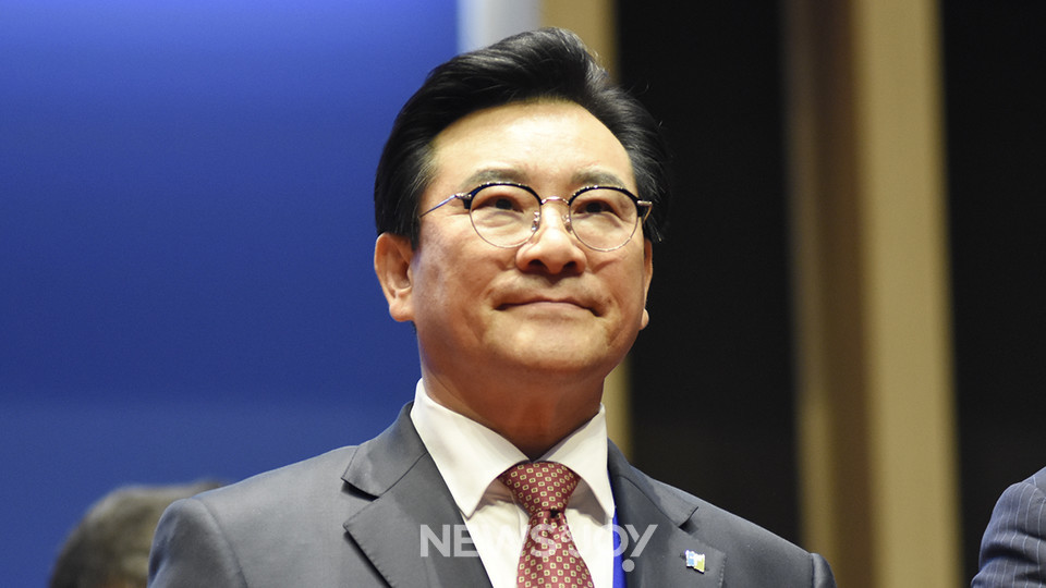 부총회장으로 당선된 정영교 목사. 뉴스앤조이 나수진