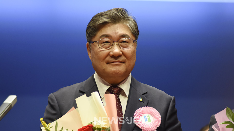 예장합동 110회기 총회장으로 당선된 장봉생 목사. 뉴스앤조이 나수진