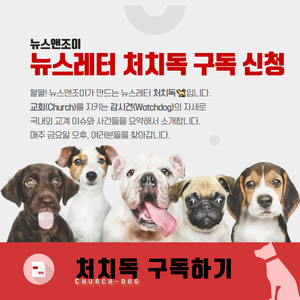 ＜뉴스앤조이＞ 뉴스레터 서비스 '처치독' 시작