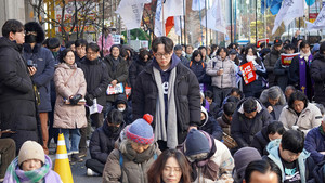 윤석열 2차 탄핵 투표일, 그리스도인 500여 명 모여 새로운 민주주의 촉구