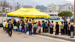 한국기독교연합봉사단, 경북 산불 피해 이웃 위해 구호 활동